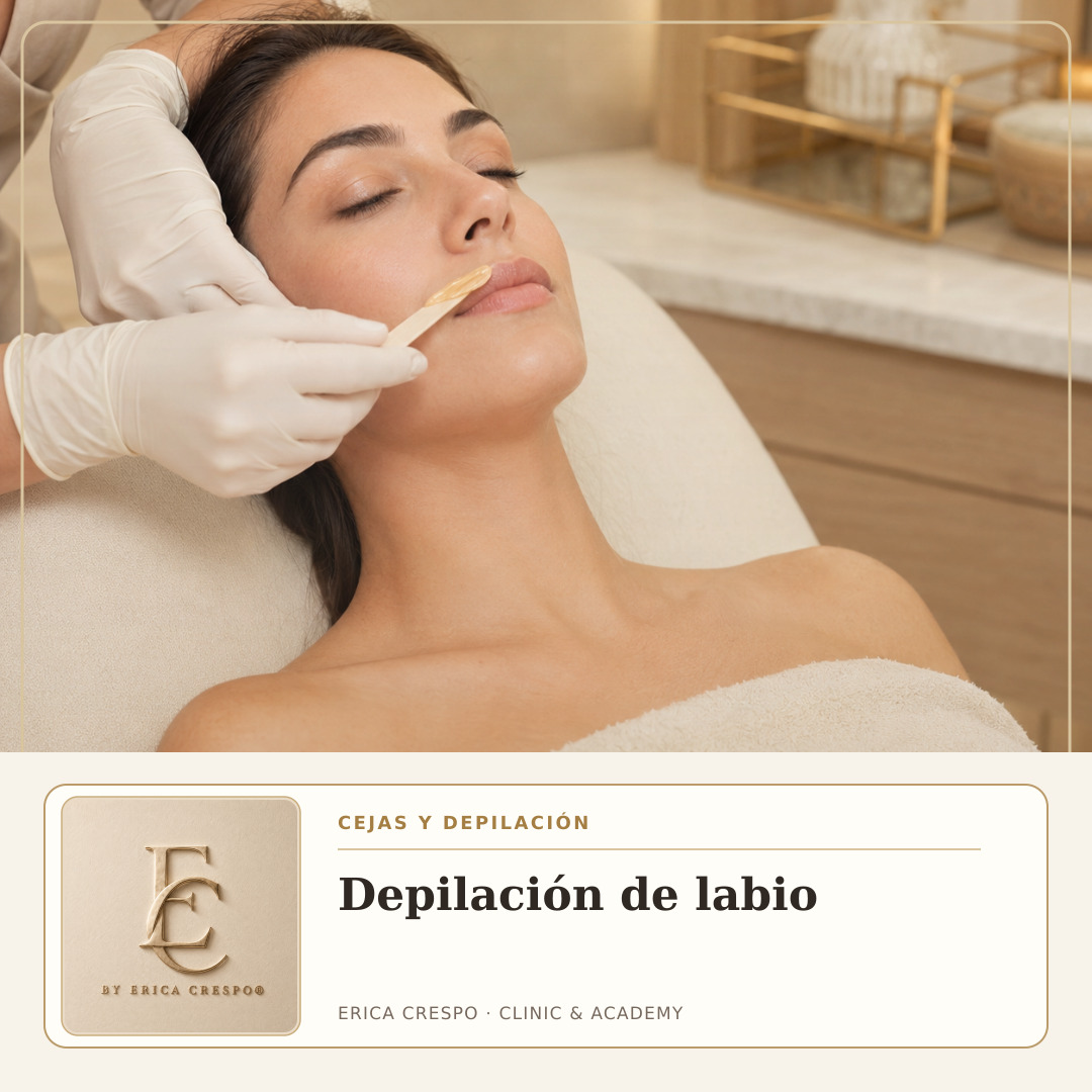 Ficha de Depilación de labio · Erica Crespo