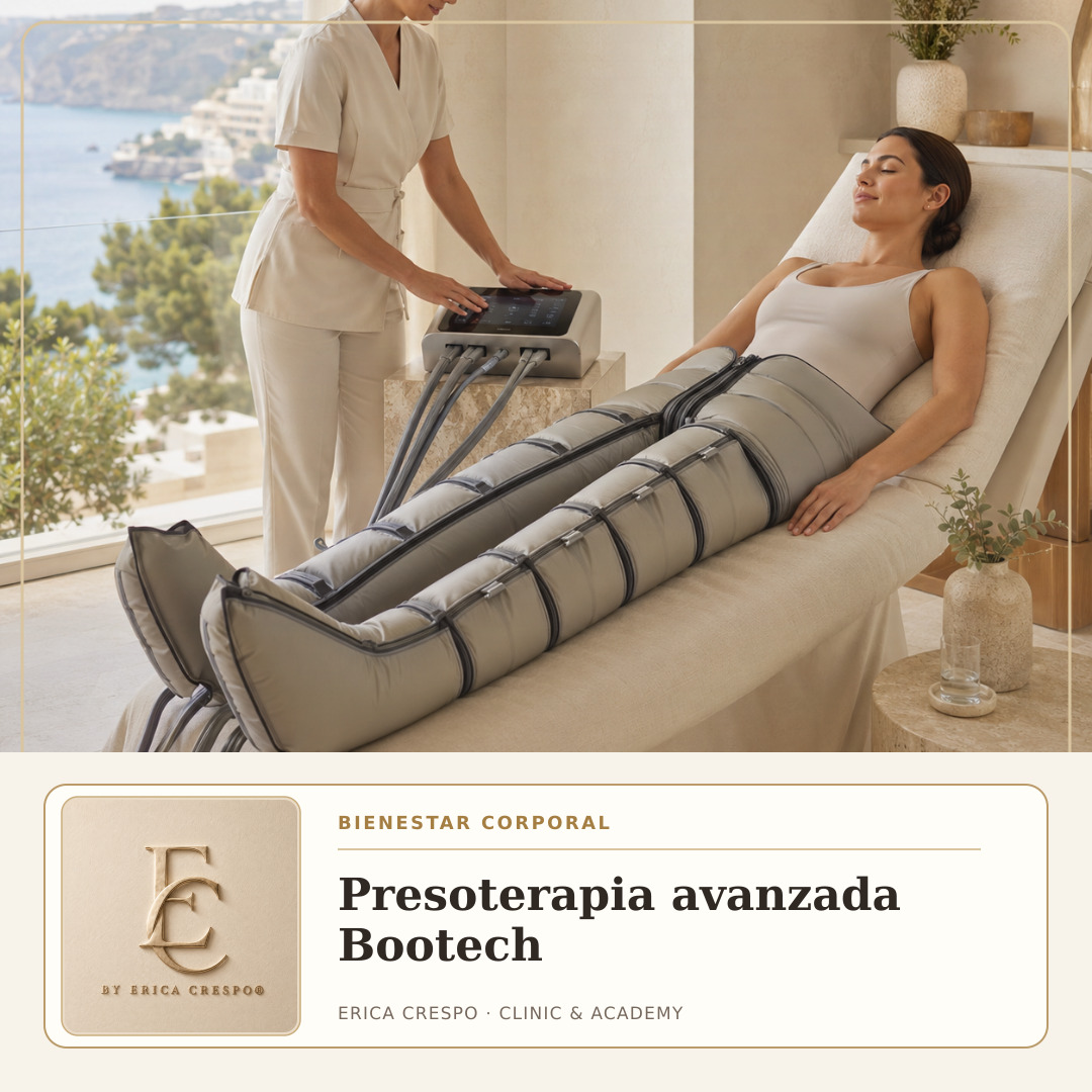 Ficha de Presoterapia avanzada Bootech · Erica Crespo