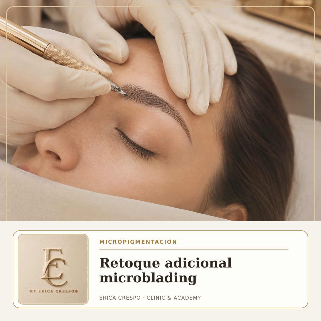 Ficha de Retoque adicional microblading · Erica Crespo