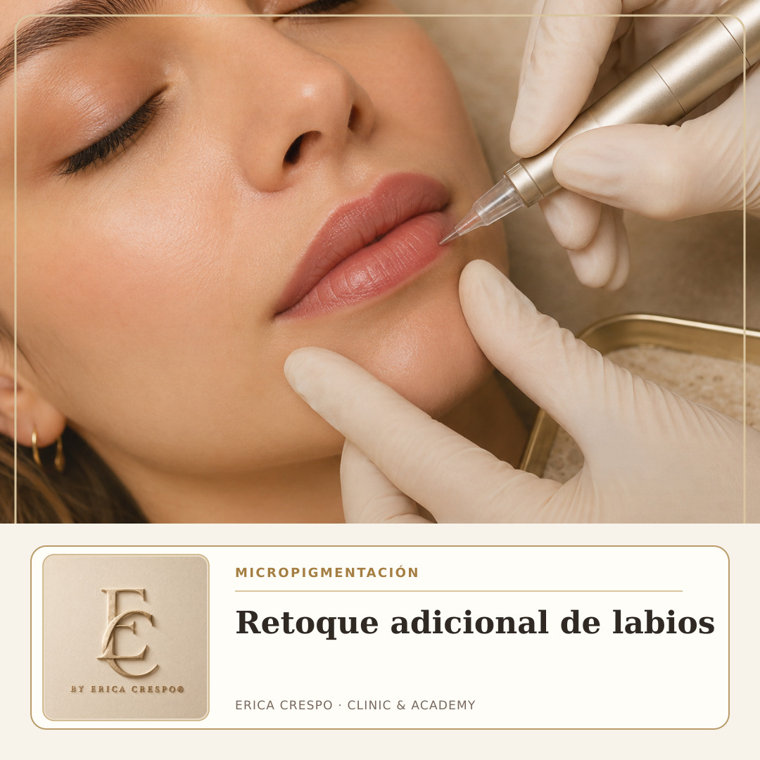 Ficha de Retoque adicional de labios · Erica Crespo