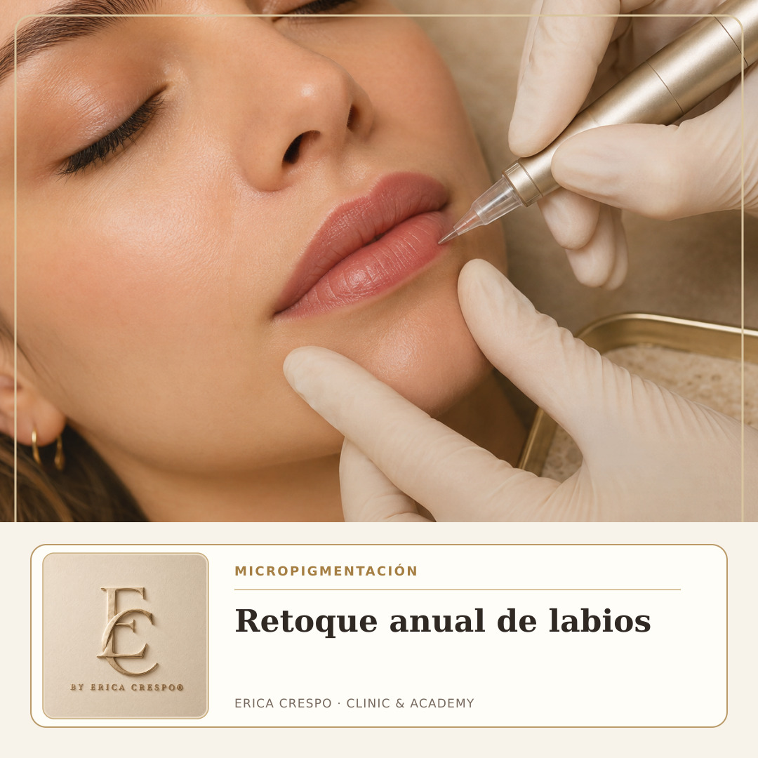 Ficha de Retoque anual de labios · Erica Crespo